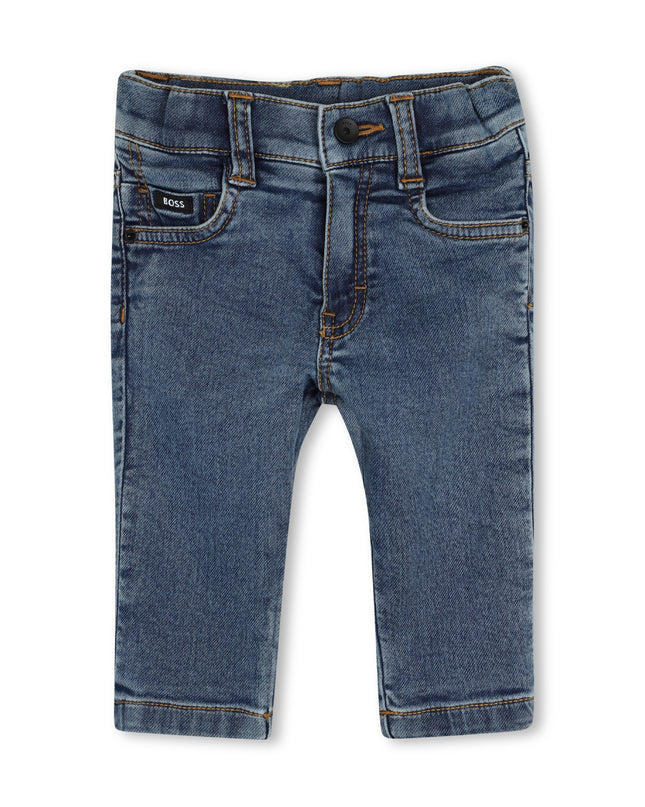 kids atelier boss Blue Denim Baby Jeans