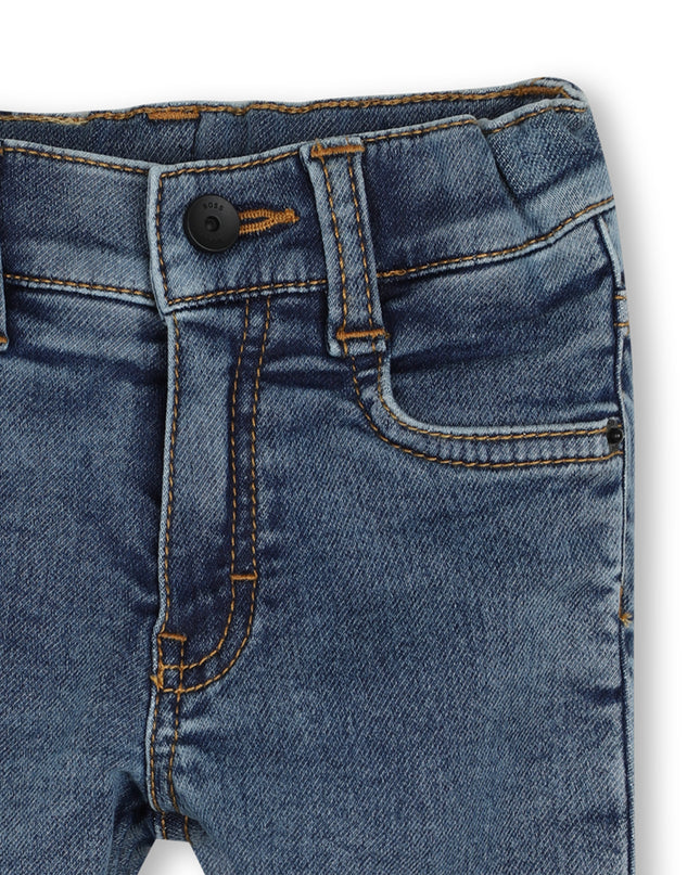 kids atelier boss Blue Denim Baby Jeans