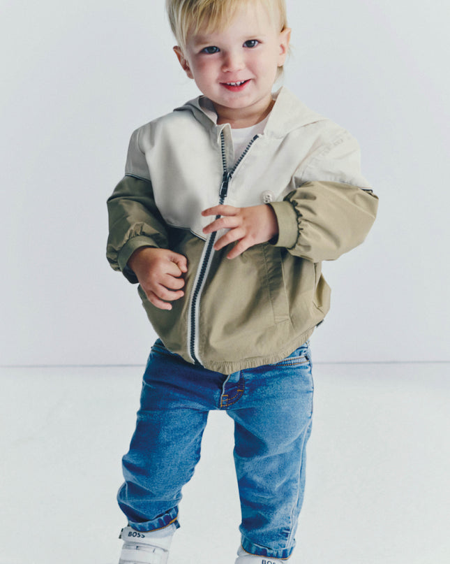 kids atelier boss Blue Denim Baby Jeans