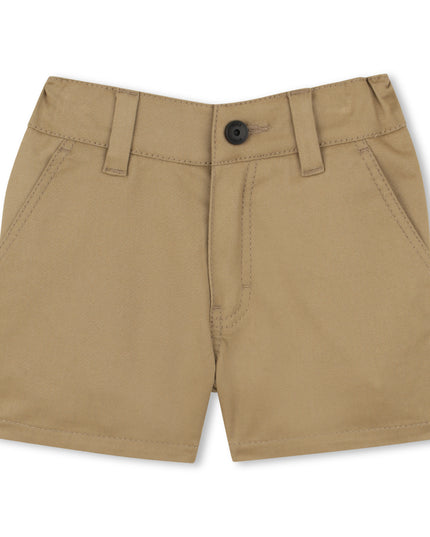 kids atelier boss Beige Twill Shorts