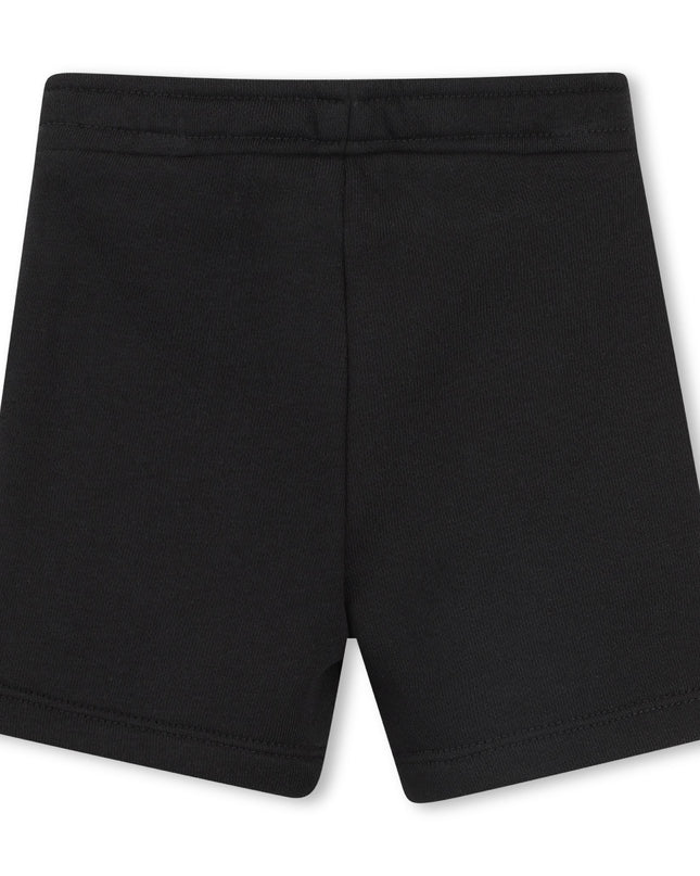 kids atelier boss Black Logo Shorts
