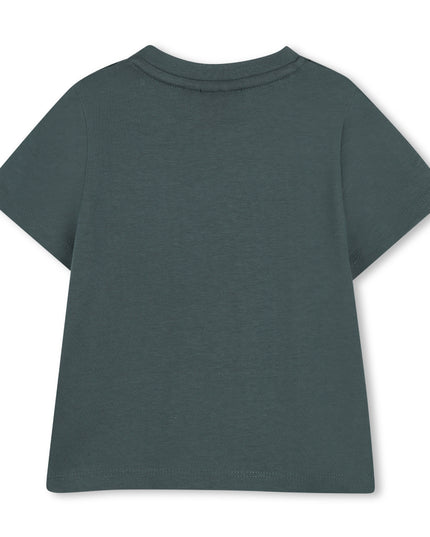 kids atelier boss Gray Graphic Short Sleeve T-Shirt