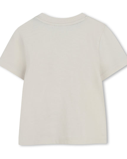 kids atelier boss Light Beige Skyline T-Shirt