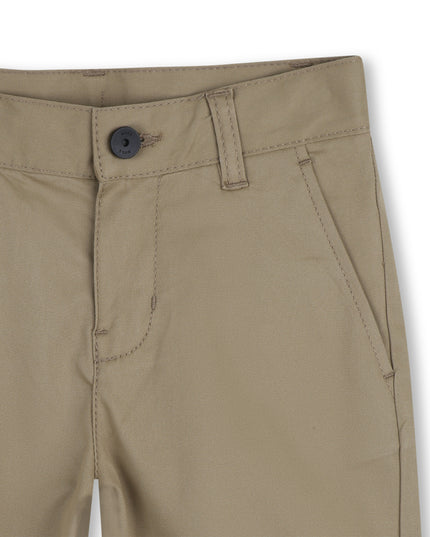 kids atelier boss Brown Casual Folded Shorts