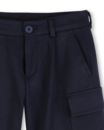 kids atelier boss Navy Blue Cargo Shorts