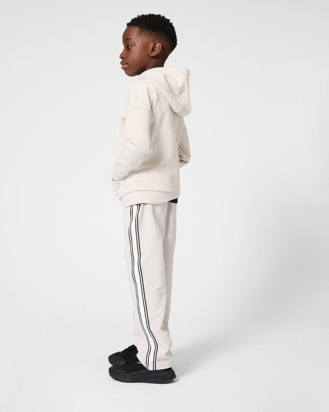 kids atelier boss Ivory Logo Hoodie