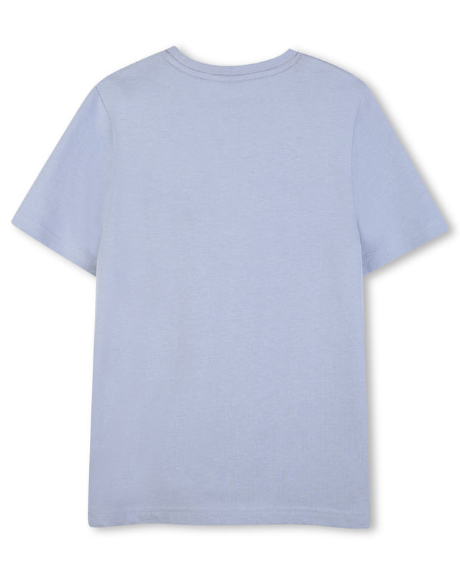 kids atelier boss Light Blue Skyline Graphic T-Shirt