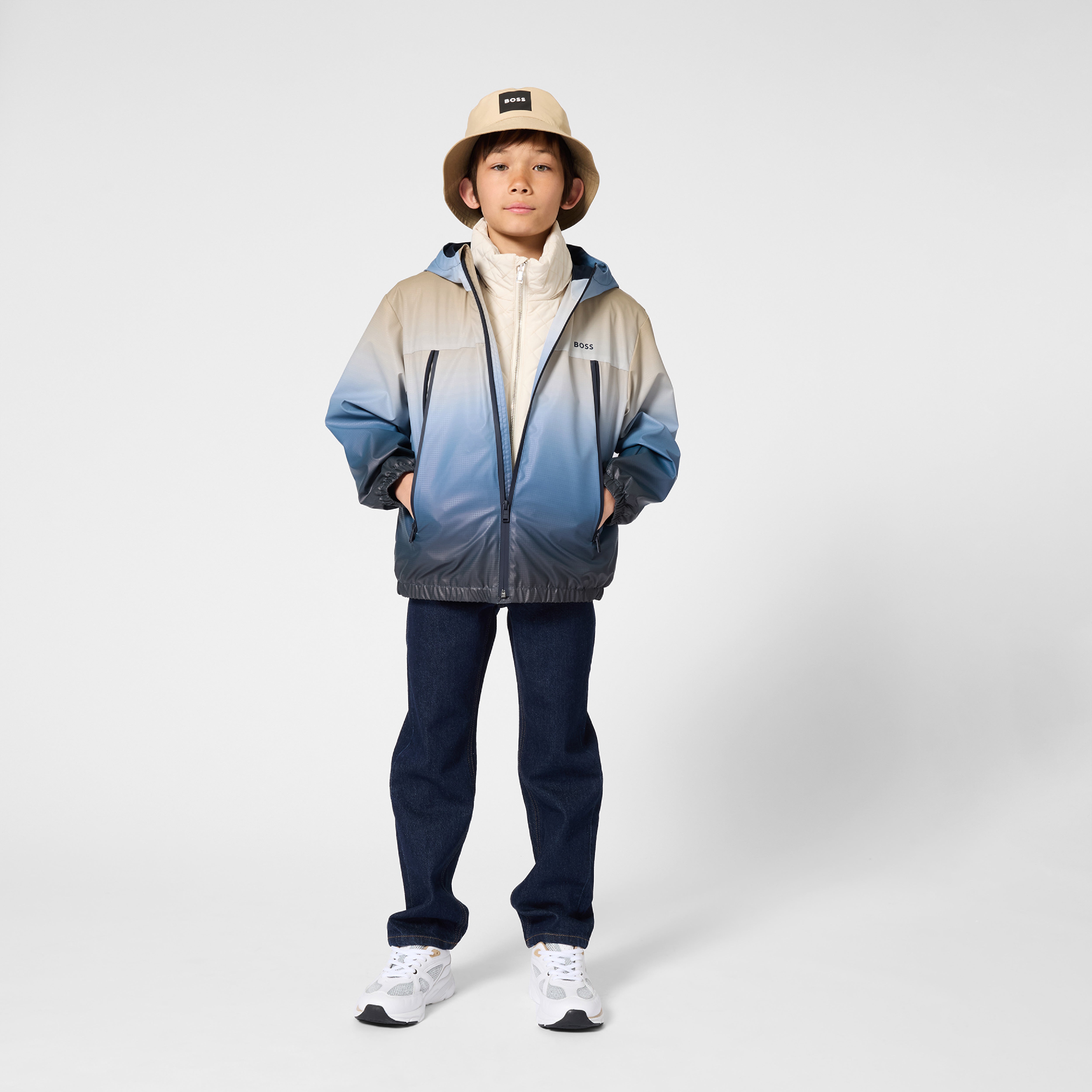 アパルトモン Lisiere Boys Blouson ボーイズブルゾン Azuma - × ZAZENBOYS DELAYMAN JACKET / ブルゾン | HAZE