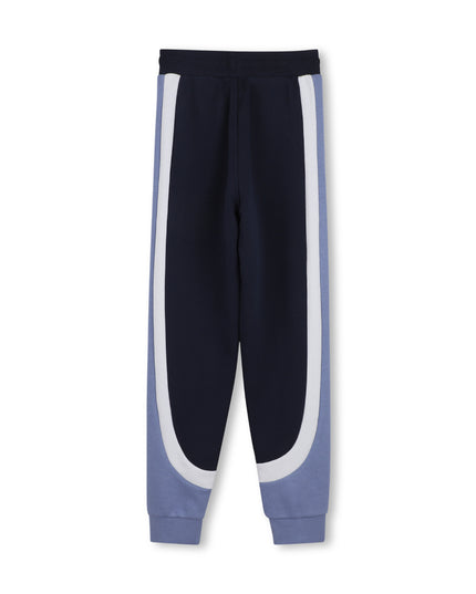 kids atelier boss Navy & Blue Color-Block Tracksuit