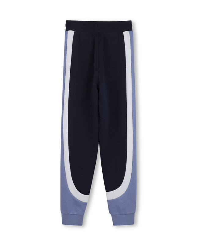 kids atelier boss Navy & Blue Color-Block Tracksuit