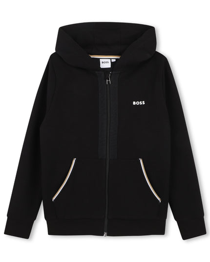 kids atelier boss Black Trim Detail Tracksuit
