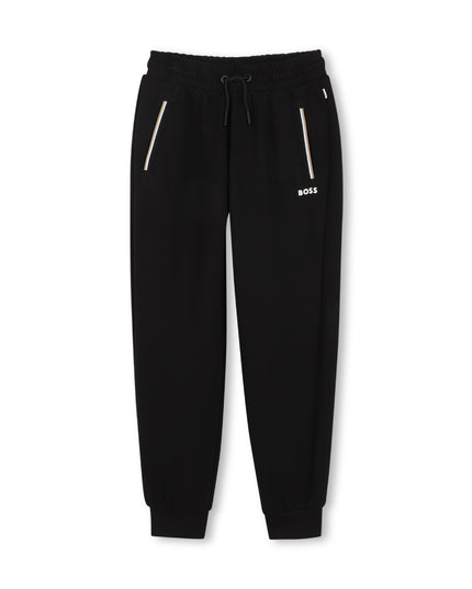 kids atelier boss Black Trim Detail Tracksuit