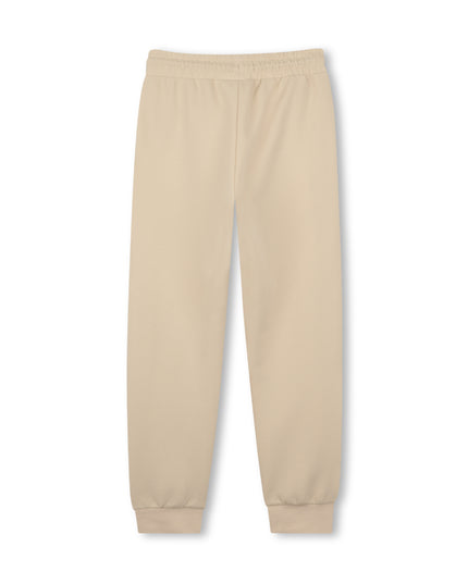 kids atelier boss Beige Trim Detail Tracksuit