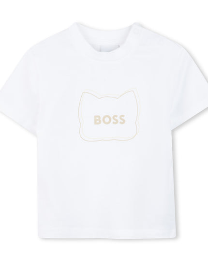 kids atelier boss Beige 3‑Piece Casual Set