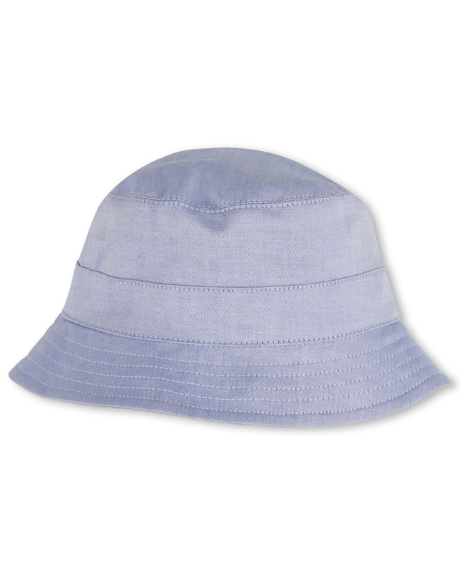 kids atelier boss Light Blue Romper & Hat Set