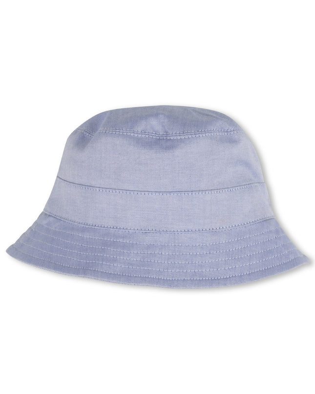 kids atelier boss Light Blue Romper & Hat Set
