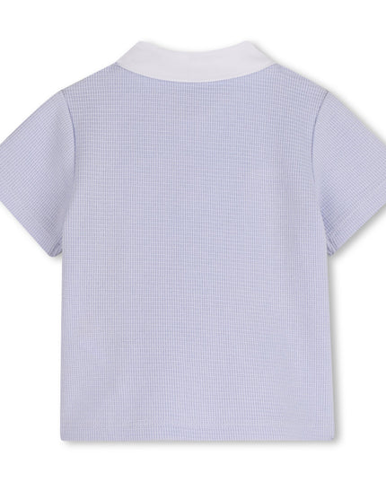 kids atelier boss Light Blue Polo Baby Set