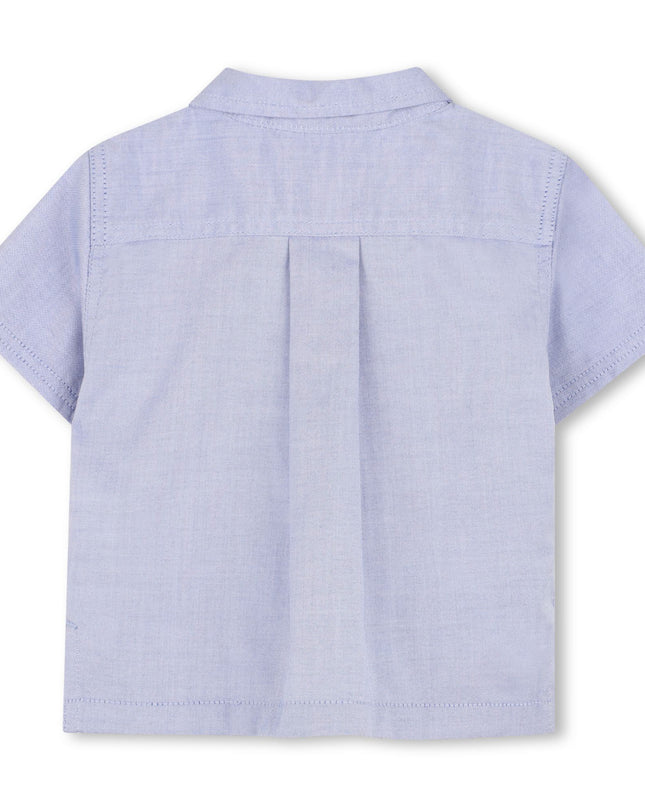 kids atelier boss Light Blue Textured Baby Set
