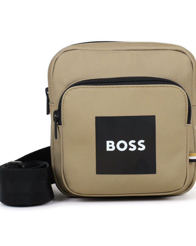 kids atelier boss Tan Crossbody Bag