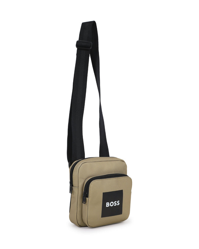 kids atelier boss Tan Crossbody Bag