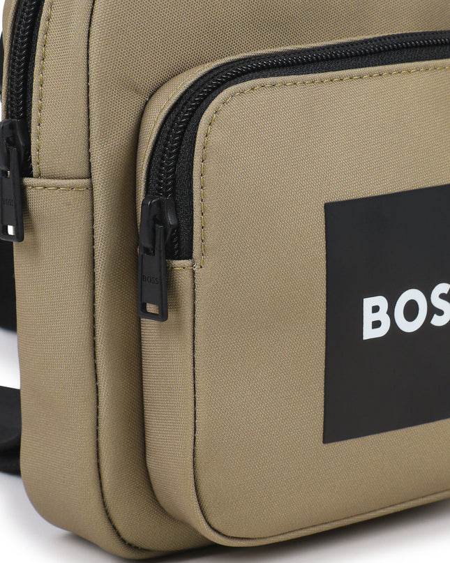 kids atelier boss Tan Crossbody Bag