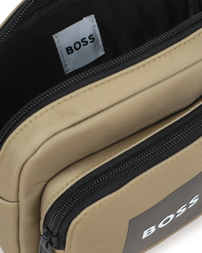 kids atelier boss Tan Crossbody Bag