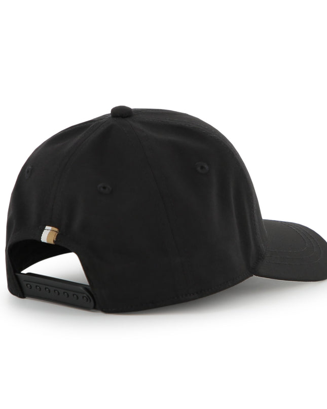 kids atelier boss Black Square Logo Baseball Cap