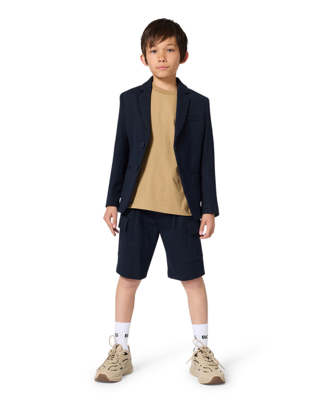 kids atelier boss Beige Athletic Sneakers