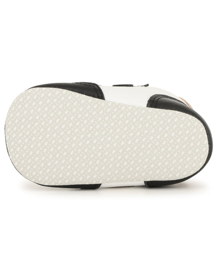 kids atelier boss Black & White Baby Sneakers