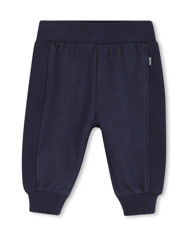 kids atelier boss Navy Baby Vest Outfit Set