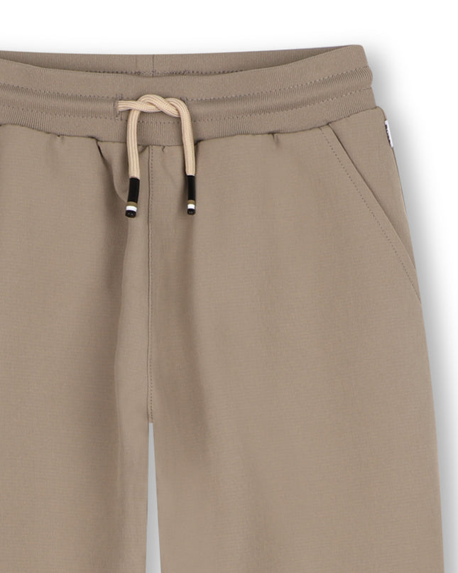 kids atelier boss Beige Jogger Sweatpants