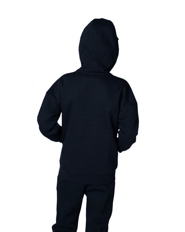 kids atelier boss Black Loose-Fit Hoodie