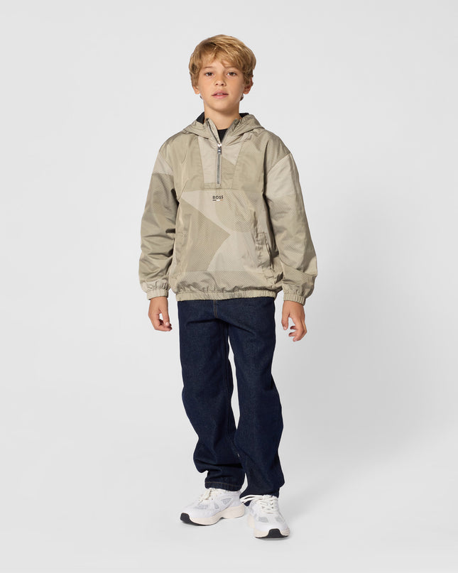 kids atelier boss Olive Windbreaker Jacket