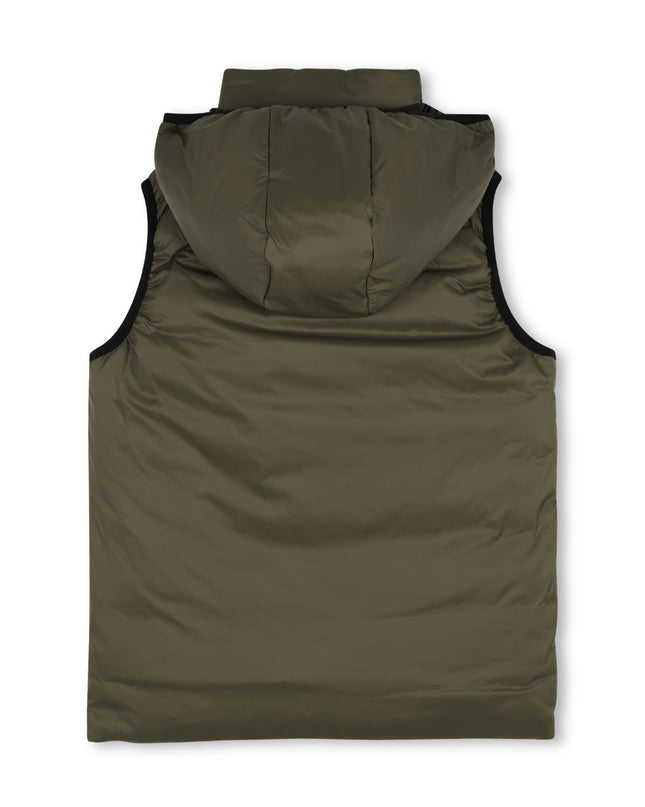 kids atelier boss Olive Night Reversible Vest