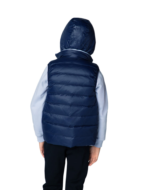 kids atelier boss Pale Blue Reversible Vest