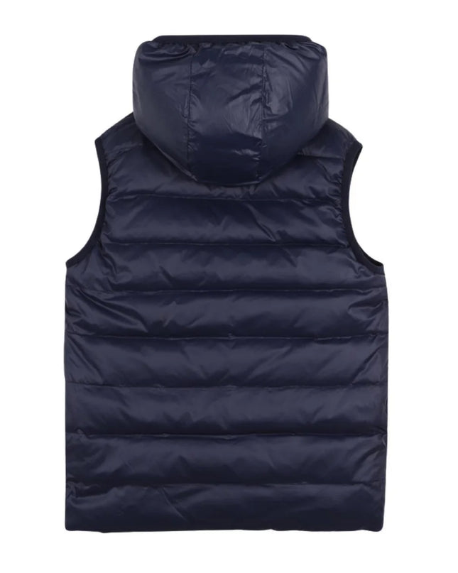 kids atelier boss Pale Blue Reversible Vest
