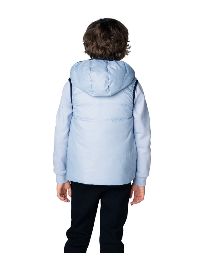 kids atelier boss Pale Blue Reversible Vest