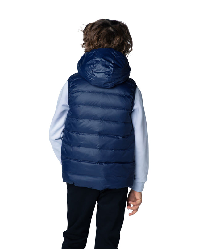 kids atelier boss Pale Blue Reversible Vest