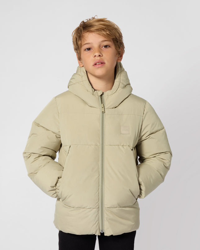 kids atelier boss Olive Green Puffer Jacket
