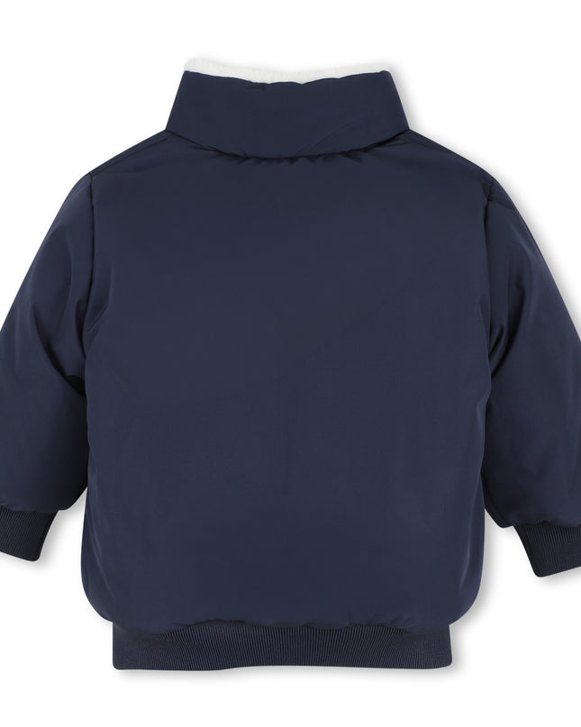 kids atelier boss Ivory Reversible Teddy Jacket