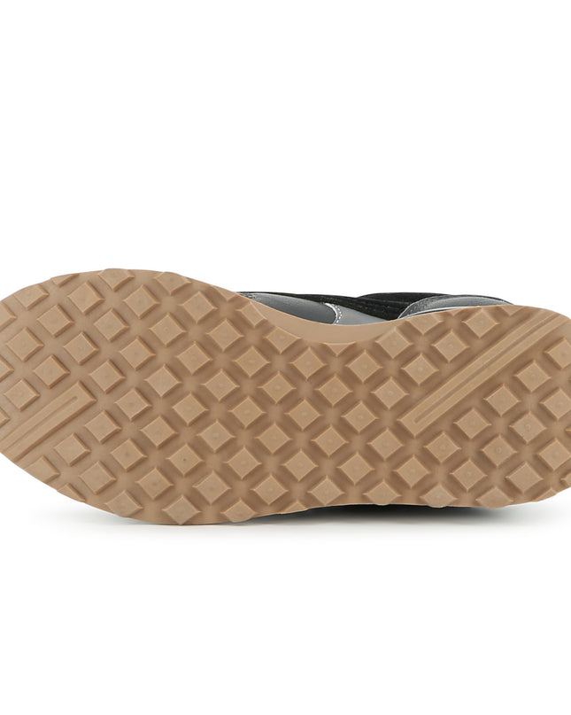 kids atelier boss Black Branded Athletic Sneakers