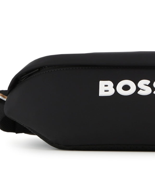 kids atelier boss Black Logo Waist Bag