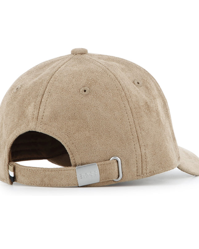 kids atelier boss Beige Embroidered Logo Cap