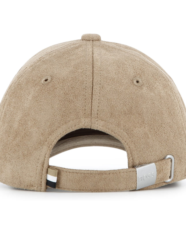 kids atelier boss Beige Embroidered Logo Cap