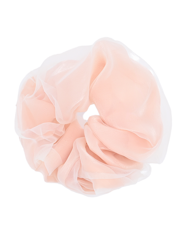 mimi tutu-MTPCS25003-Satin Tulle Scrunchie