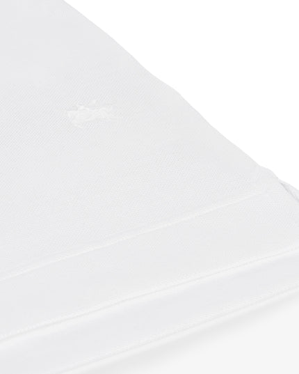 White Check Polo Shirt