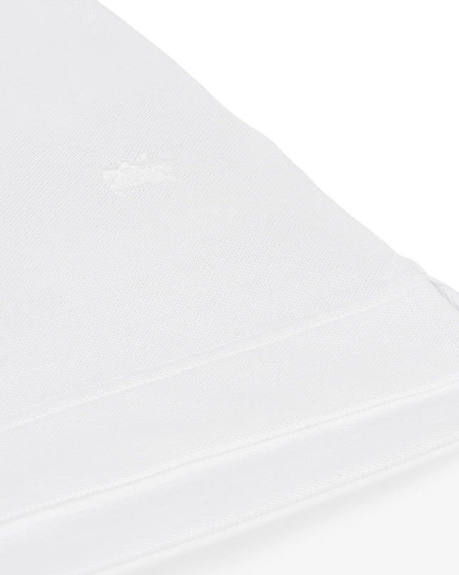 White Check Polo Shirt