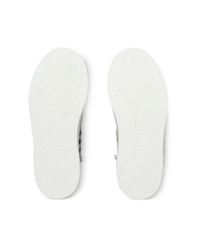 kids atelier Burberry Lace-Up Sneakers