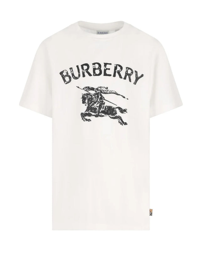 kids atelier burberry Burberry Kids Printed Crewneck T-Shirt