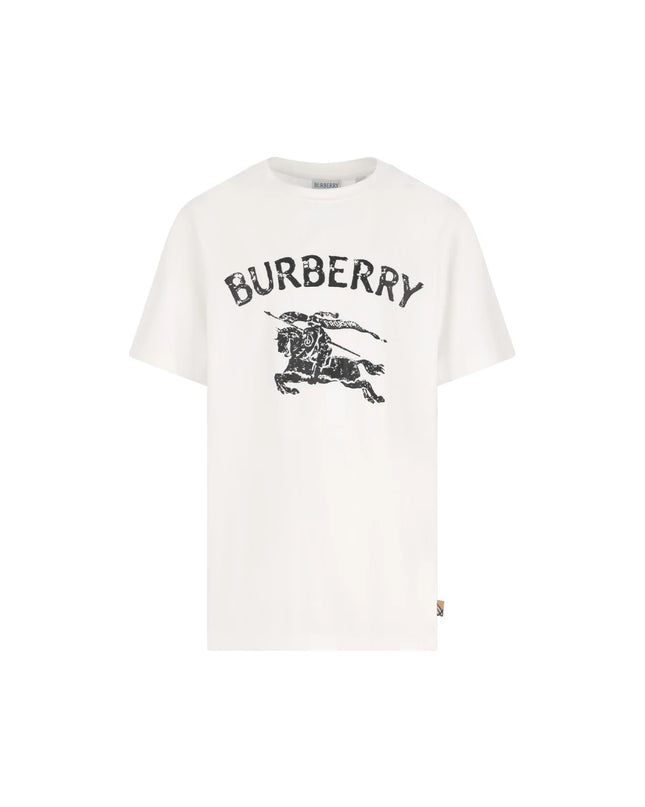 kids atelier burberry Burberry Kids Printed Crewneck T-Shirt